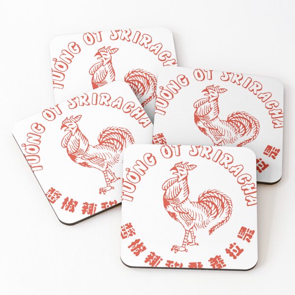 Item preview, Best Seller Hot trend Spicy Rooster Sriracha hot sauce in white Classic T-Shirt designed and sold by globalquotes.