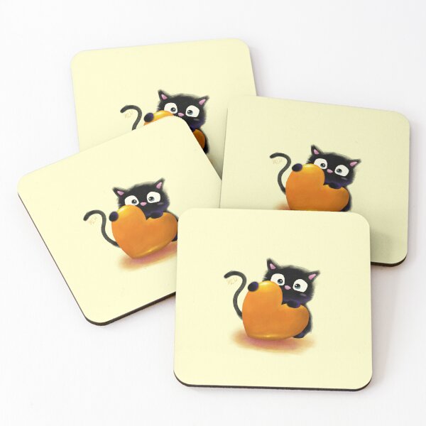 Item preview, A Little Love from Smudge - Yellow with Orange designed and sold by mwkairos.