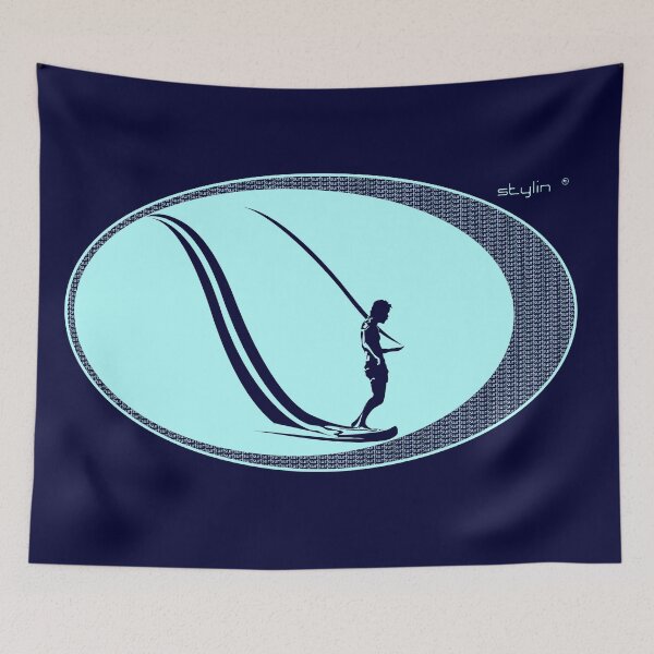 Item preview, Stylin LBlue - surf surf surf designed and sold by kernowerno.
