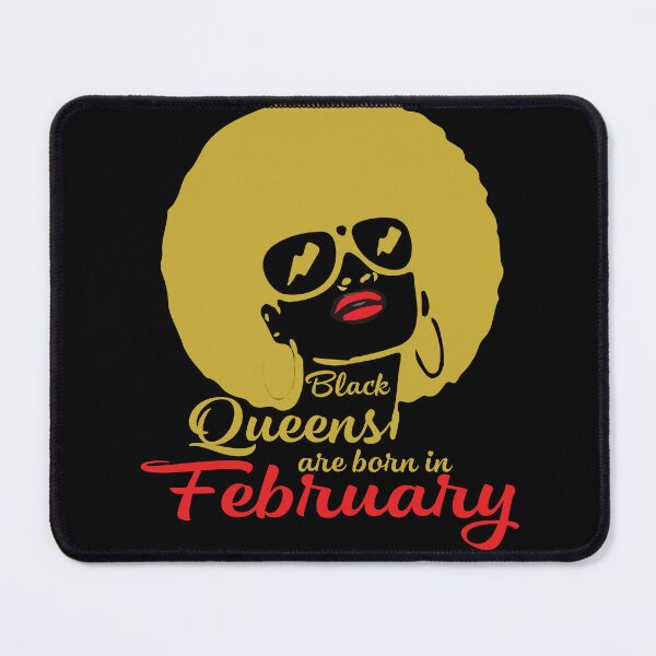 Item preview, Black queens are born in february birthday designed and sold by gastonfongemie.