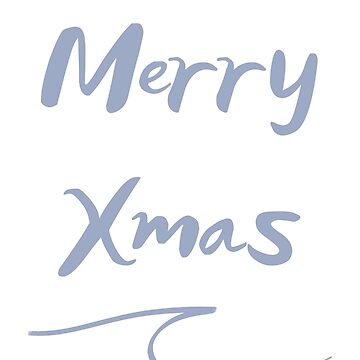 Artwork thumbnail, Merry Xmas gift message Surf lovers quote by UnderWaves
