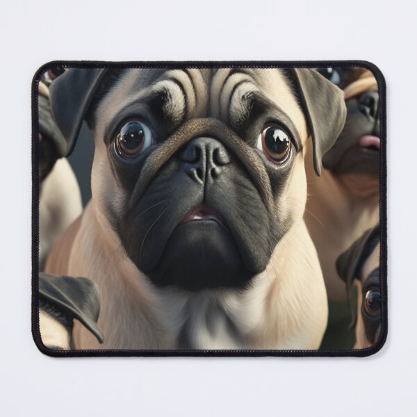 Item preview, Pug selfie (3/4) designed and sold by sabantha.