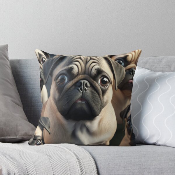 Item preview, Pug selfie (3/4) designed and sold by sabantha.