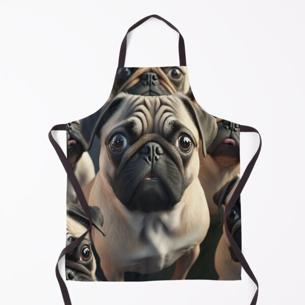 Item preview, Pug selfie (3/4) designed and sold by sabantha.
