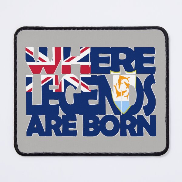 Item preview, Anguilla Flag - Where Legends Are Born - Anguillan - Soca Mode designed and sold by Soca-Mode.