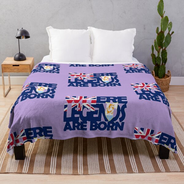 Item preview, Anguilla Flag - Where Legends Are Born - Anguillan - Soca Mode designed and sold by Soca-Mode.