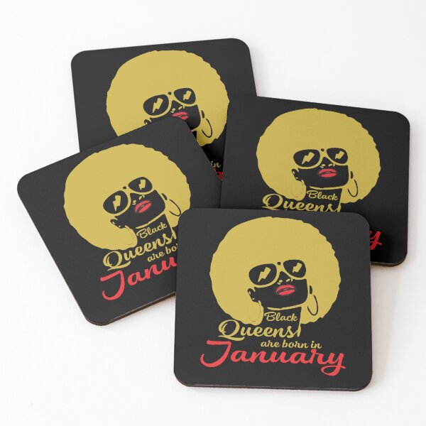 Item preview, Black queens are born in january birthday designed and sold by gastonfongemie.