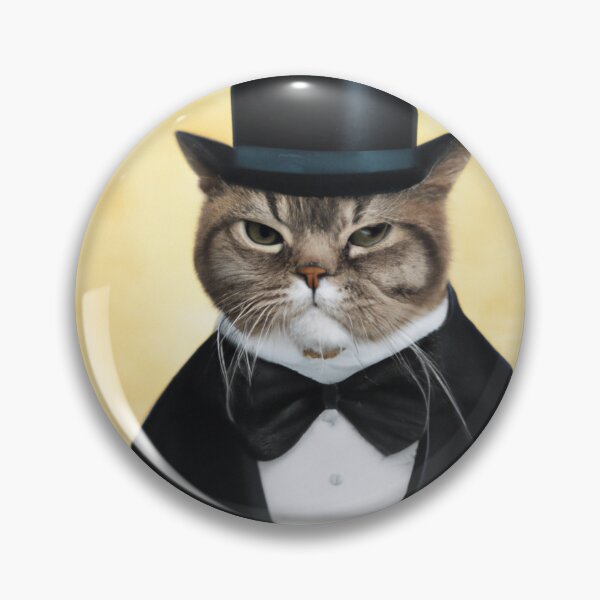 Item preview, Distinguished Gentle Cat designed and sold by JCatDesign.