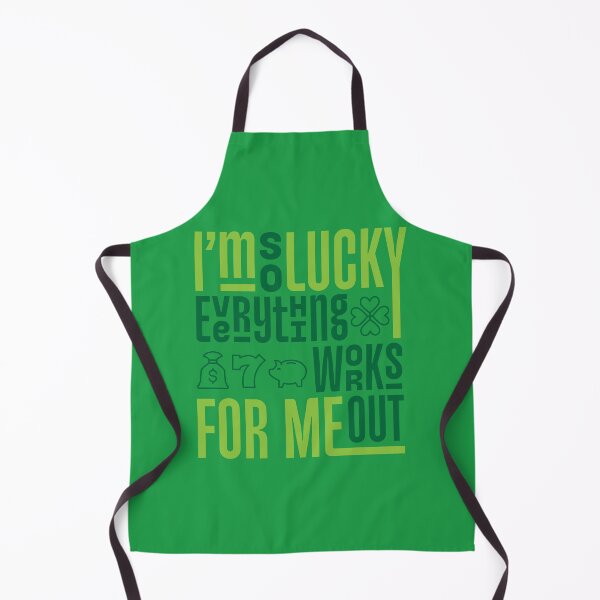 Item preview, I'm So Lucky Everything Works Out For Me designed and sold by LucyGraphics.