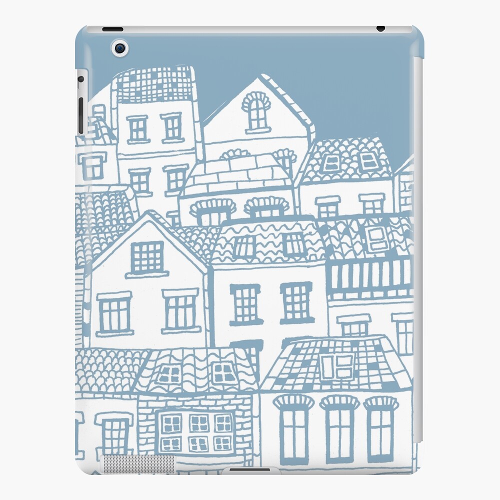 Old city - hand drawing iPad Case & Skin