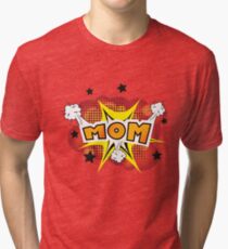 Comic Book Mom Tri-blend T-Shirt