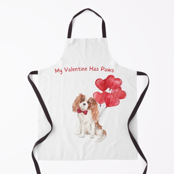 Item preview, My Valentine Has Paws - Cavalier King Charles Spaniel Valentine designed and sold by beastieboutique.