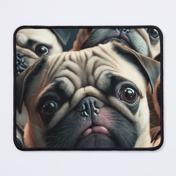 Item preview, Pug selfie (4/4) designed and sold by sabantha.