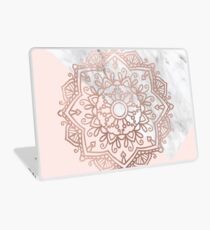 Vogue series - rose gold mandala Laptop Skin