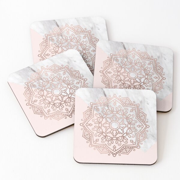 Item preview, Vogue series - rose gold mandala designed and sold by peggieprints.