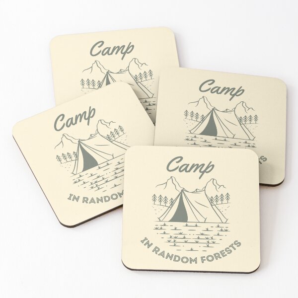 Item preview, Camp in random forests designed and sold by t1n3333.