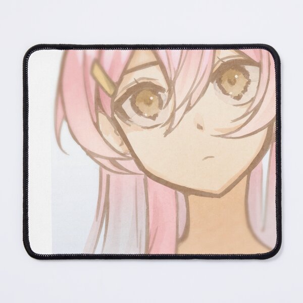Item preview, Pink haired anime girl staring at particularly nowhere designed and sold by qracklings.
