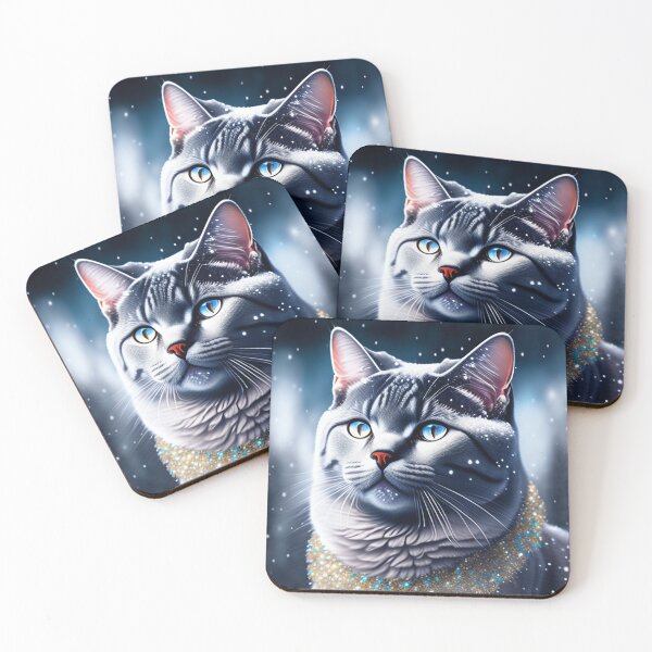 Artikelvorschau, British Shorthair Makes Winter Wonderland Magic entworfen und verkauft von Nocturne  Paws.