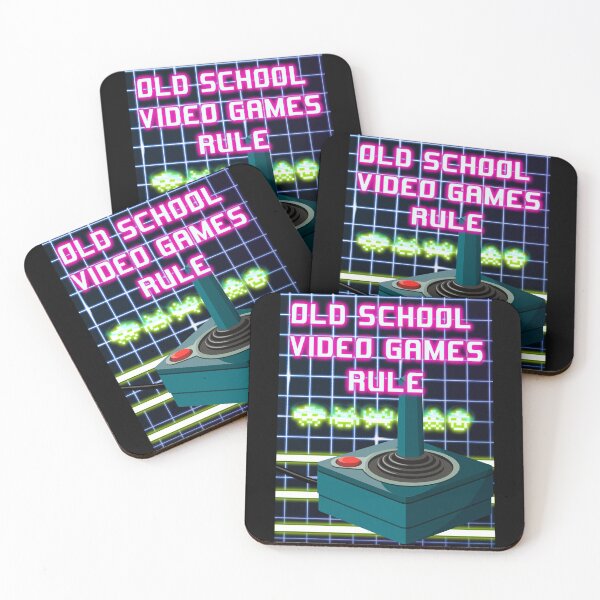 Item preview, Old School Video Games Rule designed and sold by KoolDudeShop.