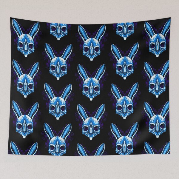 Item preview, Hell Bunny Skull Blue designed and sold by HexOne.