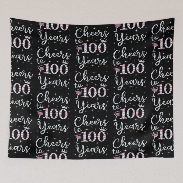 Item preview, Cheers To 100 Years 1919 100th Birthday designed and sold by EstherDoyle.
