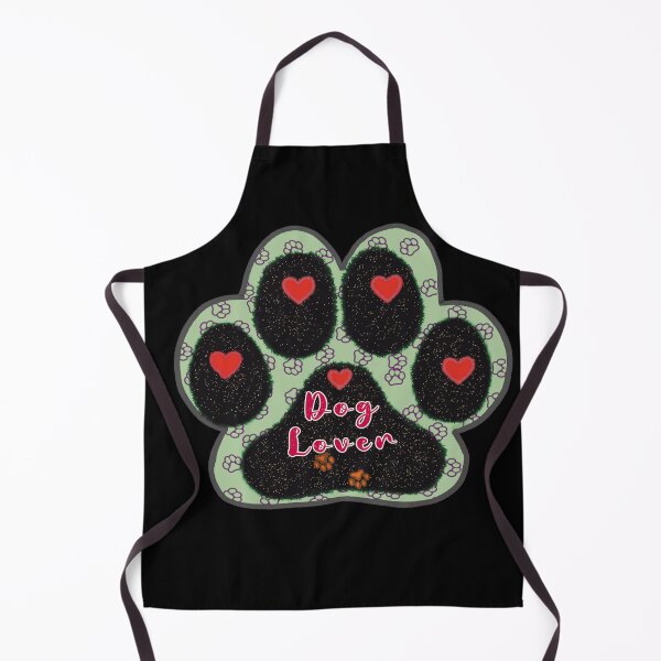 Item preview, Dog Paw Print - Dog Lover -Green shade designed and sold by ShreecreatE.