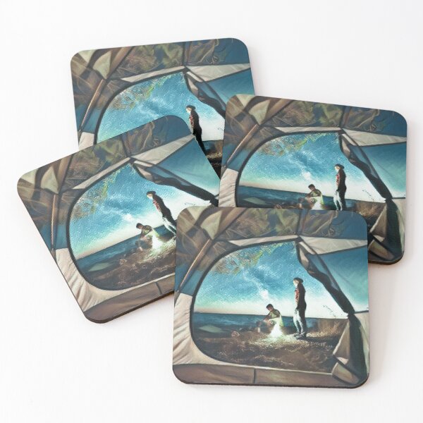 Item preview, Camping Art Print - For a camping lover, for an outdoors person, camper's decorating print. designed and sold by Wentoo.