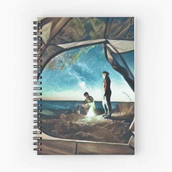 Item preview, Camping Art Print - For a camping lover, for an outdoors person, camper's decorating print. designed and sold by Wentoo.