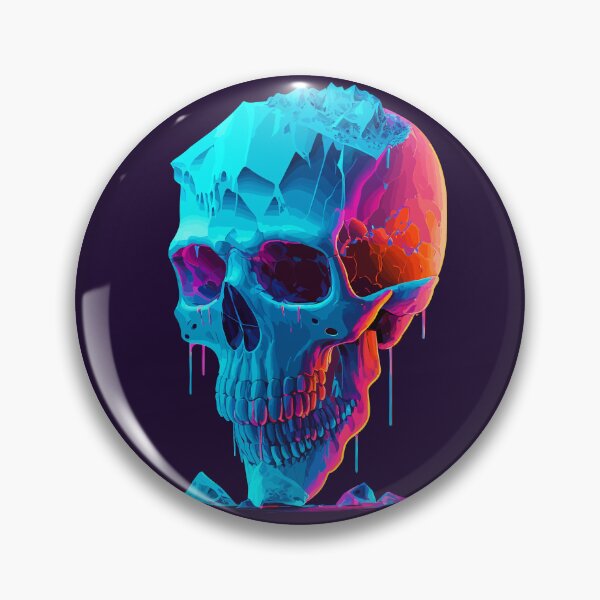 Item preview, Ice Skull designed and sold by ChasmicArt.