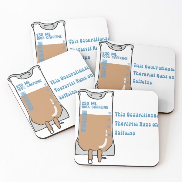 Item preview, This occupational therapist runs on caffeine – IV bag designed and sold by marnilauren.