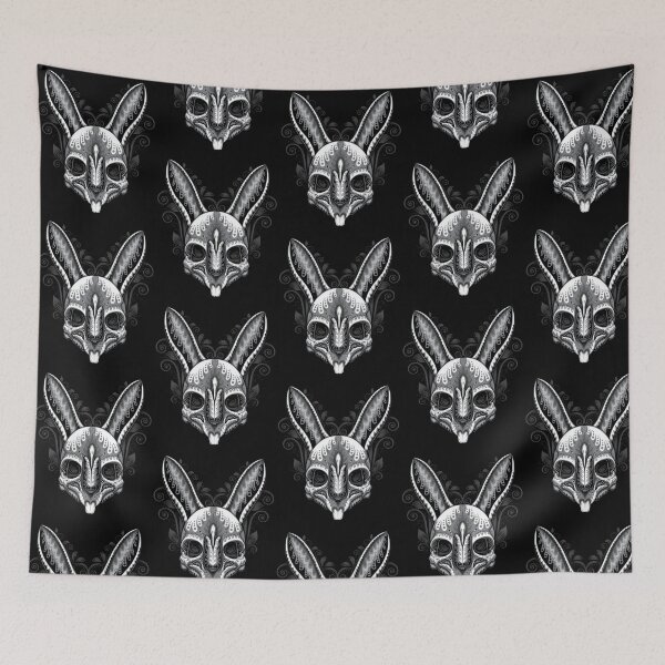 Item preview, Hell Bunny Grey Skull designed and sold by HexOne.