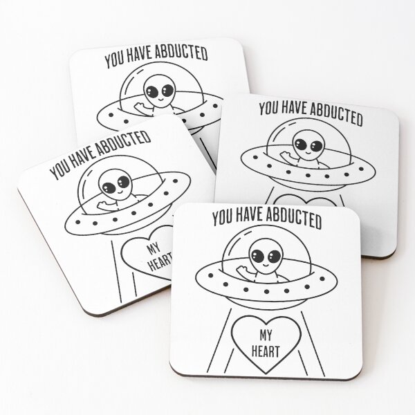 Item preview, Alien, You Have Abducted My Heart, Funny designed and sold by artfulnotebook.