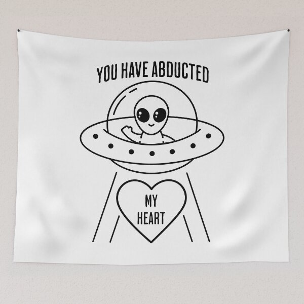 Item preview, Alien, You Have Abducted My Heart, Funny designed and sold by artfulnotebook.