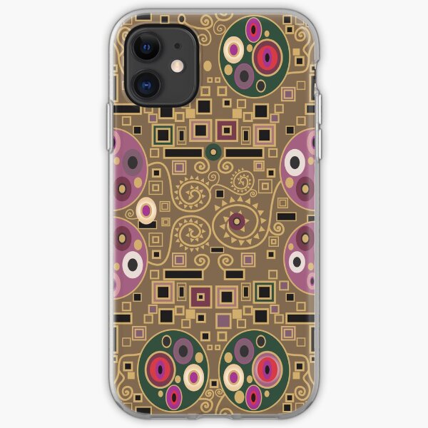 Klimt pattern iPhone Soft Case