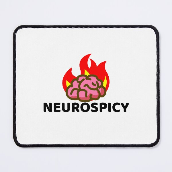 Item preview, NeuroSpicy vector art, ADHD, Autism, Neurodivergent awareness   designed and sold by BeeTeaDubs.
