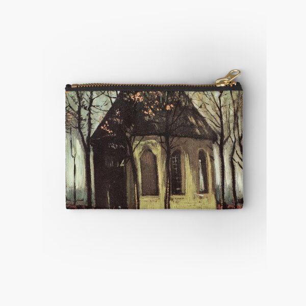 Item preview, Congregation Leaving the Reformed Church in Nuenen- Vincent van Gogh designed and sold by LexBauer.