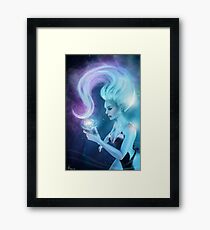 Galaxy girl Framed Print
