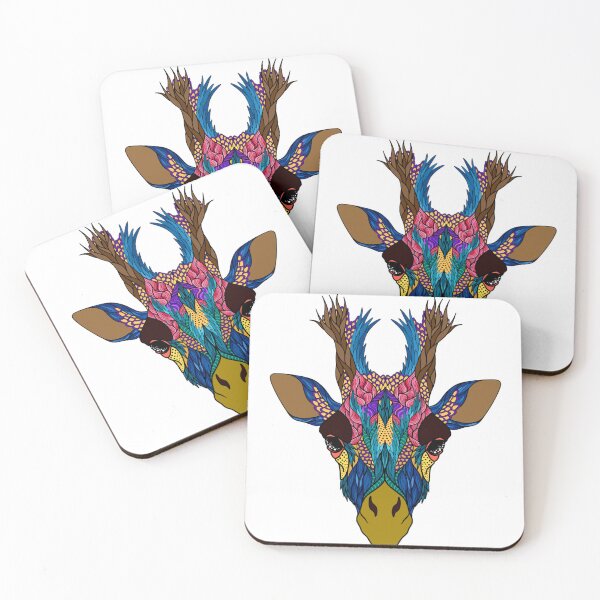 Artikelvorschau, Psychedelische Giraffe entworfen und verkauft von BeansHotTees.