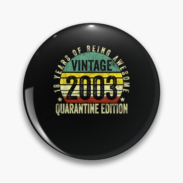 Item preview, 20th Birthday Retro Limited Edition 2003 Quarantine Birthday designed and sold by BargerStore.