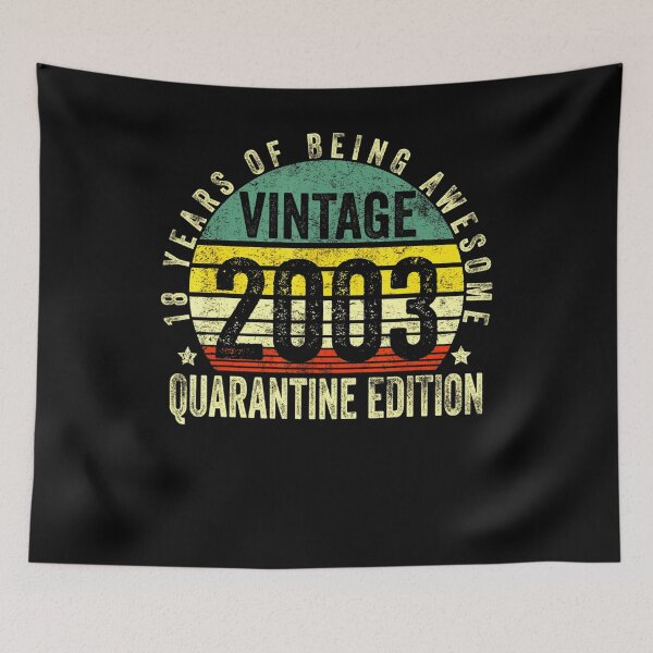 Item preview, 20th Birthday Retro Limited Edition 2003 Quarantine Birthday designed and sold by BargerStore.