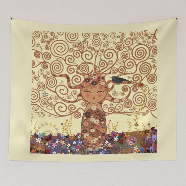 Item preview, Kokeshi Tree of life designed and sold by Pendientera.