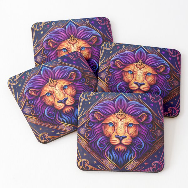 Item preview, Classy Leo Zodiac Pattern designed and sold by UltraGraphics.