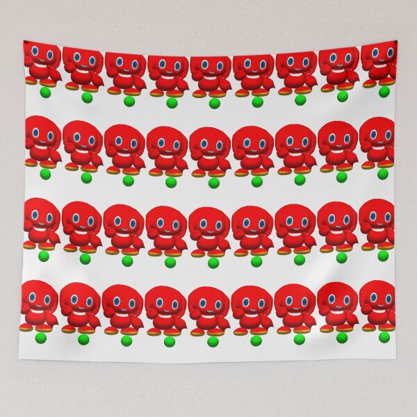 Item preview, Cute Hero Knuckles Chao Sonic the Hedgehog Sticker Phone Case designed and sold by GreasyGerbil.