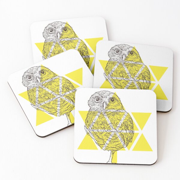 Item preview, My Canadian Burrowing Owl Buddy (Yellow) designed and sold by Sam Posnick.