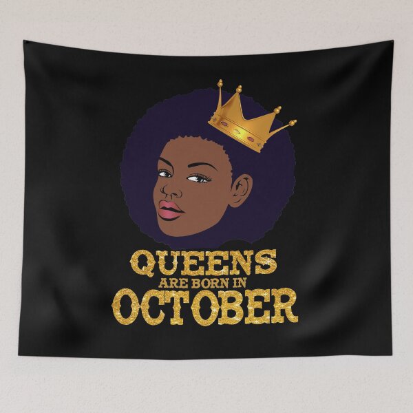 Item preview, Queens are born in october birthday designed and sold by gastonfongemie.