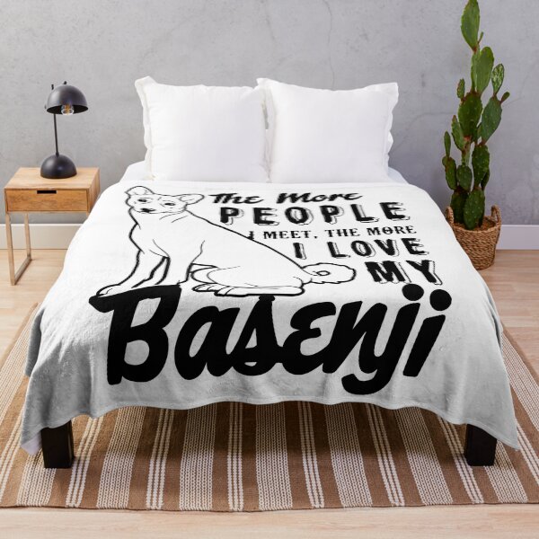 Item preview, The More People I Meet More I Love My Basenji designed and sold by UnknownArtistt.