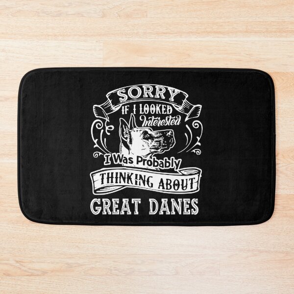 Item preview, Great Dane - I Was Probably Thinking About Great Danes designed and sold by UnknownArtistt.