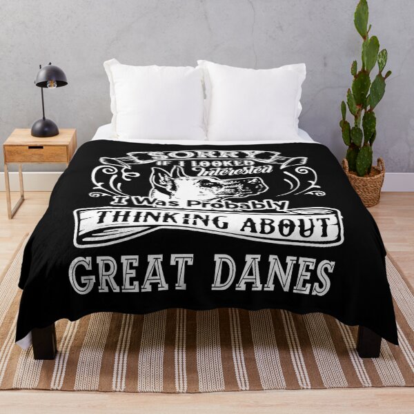 Item preview, Great Dane - I Was Probably Thinking About Great Danes designed and sold by UnknownArtistt.