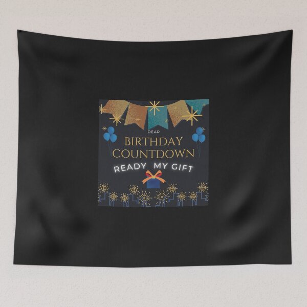 Item preview, Countdown Birthday Ready My Gift designed and sold by mapacs100.