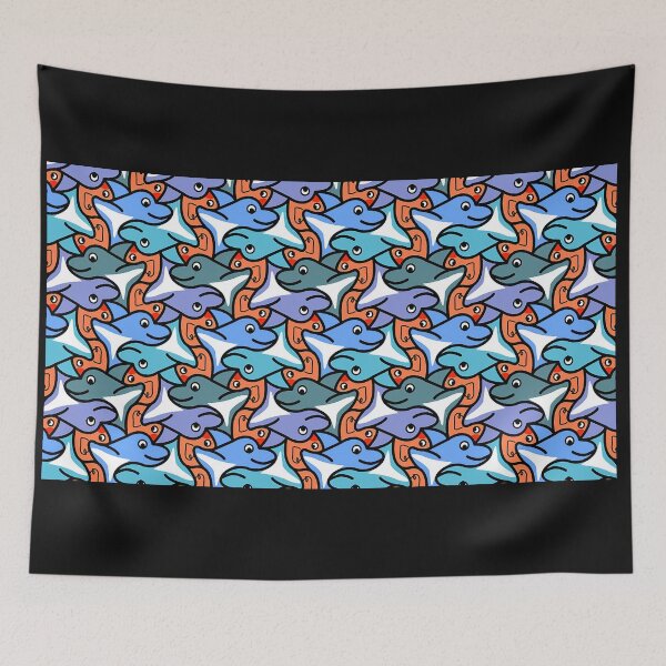 Item preview, Stingray Geometric Pattern designed and sold by JLCableStudio.